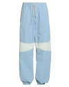 Ranra Man Pants Light Blue Size L Polyamide