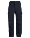 Ranra Man Pants Midnight Blue Size L Cotton, Polyester, Polyamide, Elastane In Blue