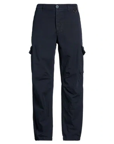 Ranra Man Pants Midnight Blue Size L Cotton, Polyester, Polyamide, Elastane