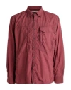 Ranra Man Shirt Burgundy Size Xl Polyamide In Red