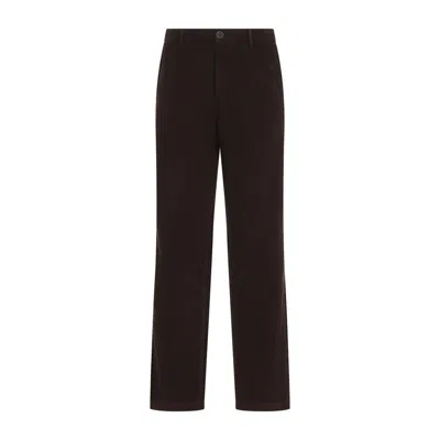 Ranra Kennari Velvet Pants In Brown