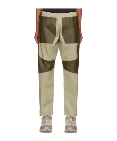 Ranra Patchwork Design Casual Pants In Multi