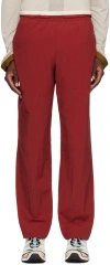 Ranra Red Matur Trousers In C301