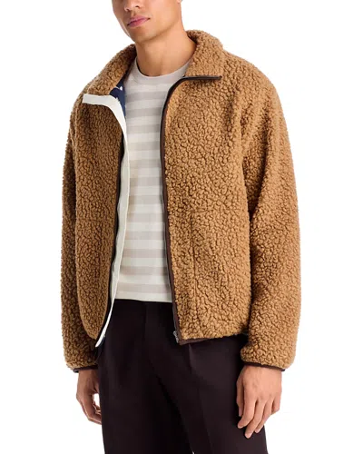 Ranra River Fleece Jacket In Brown