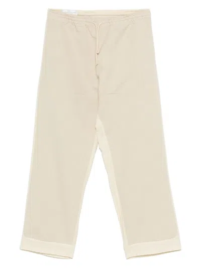Ranra Rover Pant Cotton Nylon In White