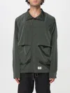 Ranra Button-fastening Patch-pocket Shirt Jacket In Green