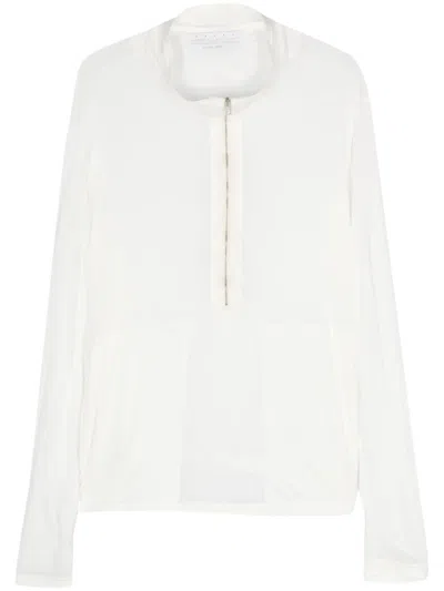 RANRA 拉链领莫代尔卫衣