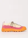 Ranra Panelled Sneakers In Orange