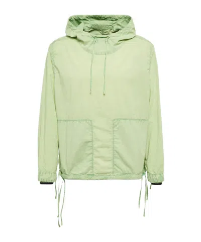 Ranra Steinn Hoodie In Asakusa Green