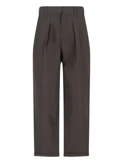 Ranra Tailored Trousers In Brown