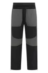 Ranra Techno Fabric Track Pants In Black