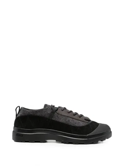 Ranra Vibram-sole Panelled Sneakers In Gray