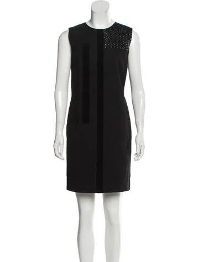 Pre-owned Raoul Anya Mini Dress In Black