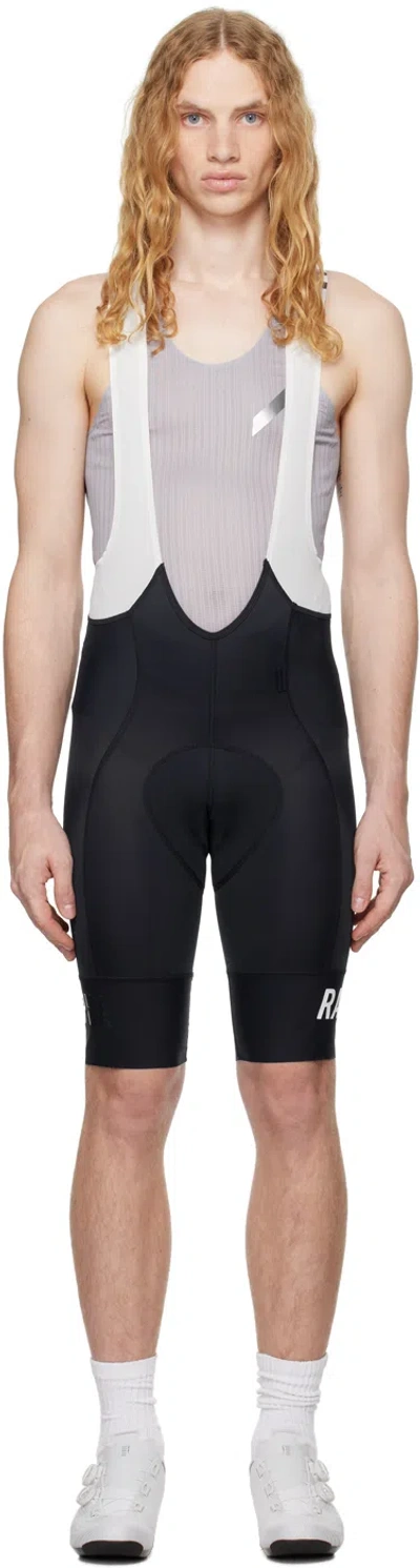Rapha White & Navy Bib Shorts In Dnw Dark Navy/white