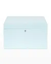 Rapport Aura Jewelry Box In Aqua
