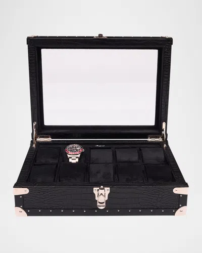 Rapport Brompton Optic 10-watch Box In Black