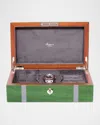 Rapport Carnaby Watch And Accessory Box In Green