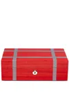 Rapport Carnaby Watch And Accessory Box In Red