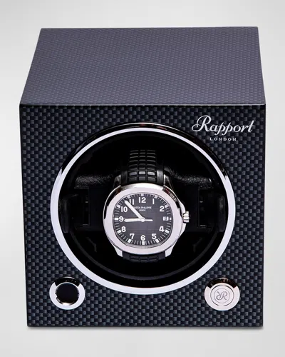 Rapport Evolution Single Watch Cube In Black