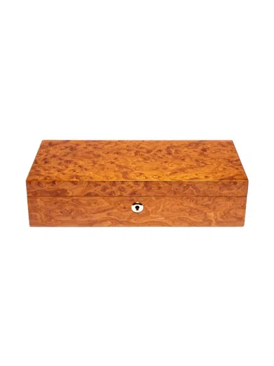 Rapport Heritage Five Watch Box In Orange