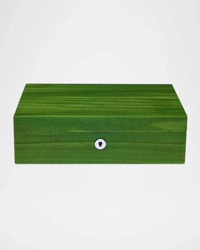 Rapport Heritage Four Watch Box In Green