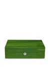 Rapport Heritage Four-watch Wood Box In Green