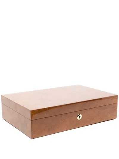 Rapport Heritage Wood Watch Box In Brown