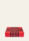 Rapport Labyrinth Watch Box In Red