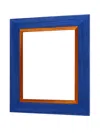 Rapport Large Heritage Chroma Photo Frame In Blue