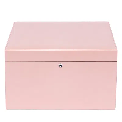 Rapport London Aura Large Jewelry Box In Pink