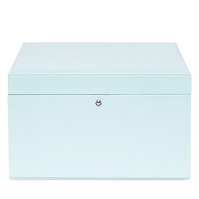 Rapport London Aura Large Jewelry Box In Blue