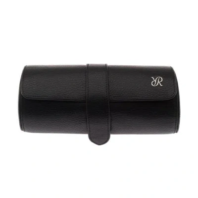 Rapport London Berekley Three Watch Roll In Black