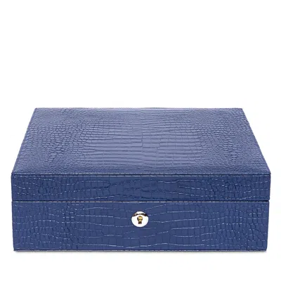 Rapport London Brompton Eight Watch Box In Blue