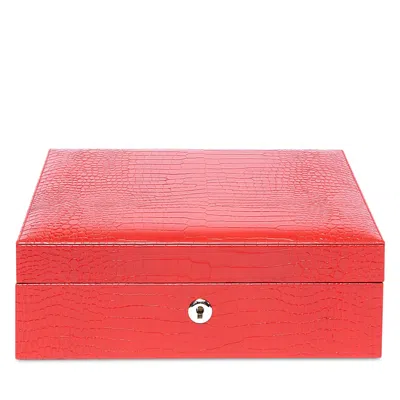 Rapport London Brompton Eight Watch Box In Red