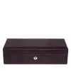 Rapport London Brompton Five Watch Box In Brown