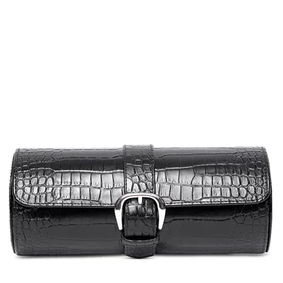 Rapport London Brompton Three Watch Roll In Black