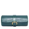 Rapport London Brompton Three Watch Roll In Green
