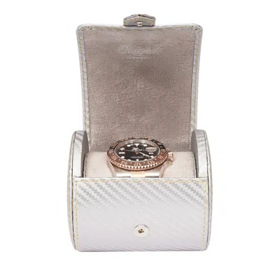 Rapport London Carbon Single Watch Roll In Grey