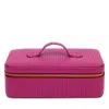 Rapport London Charlotte Leather Jewelry Case In Pink