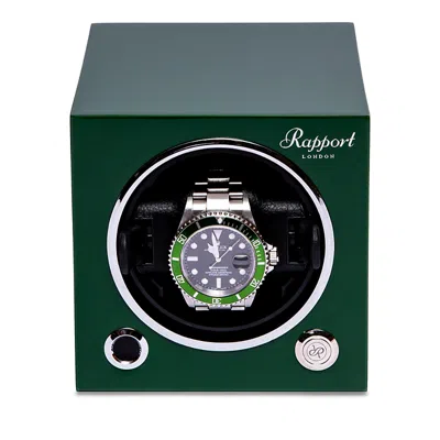Rapport London Evolution Mkiii Single Watch Winder In Green