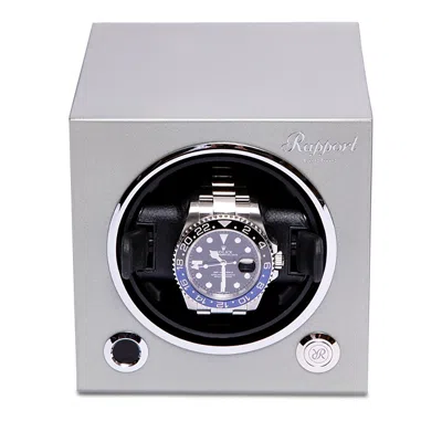 Rapport London Evolution Mkiii Single Watch Winder In Silver