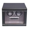 Rapport London Formula Duo Watch Winder In Carbon Fiber