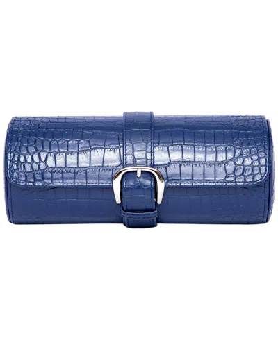 Rapport London Handcrafted Brompton 3-watch Roll In Blue