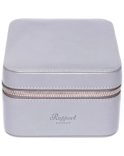 Rapport London Handcrafted Hyde Park 2-watch Zip Case In Purple