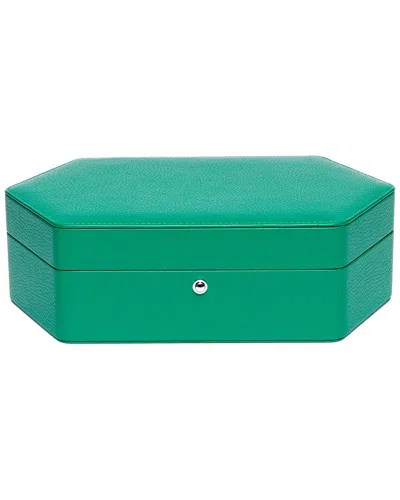 Rapport London Handcrafted Portobello Watch Box In Green