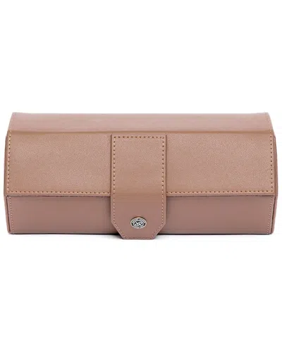 Rapport London Handcrafted Vantage 3-watch Roll In Brown