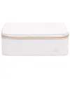 Rapport London Tuxedo Collection Watch And Accessory Zip Case In White