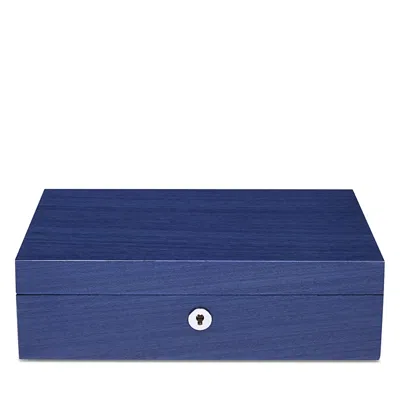 Rapport London Heritage Chroma Four Watch Box - Exclusive In Blue