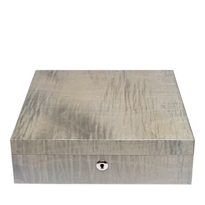 Rapport London Heritage Eight Watch Box In Gray