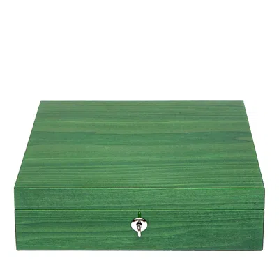 Rapport London Heritage Eight Watch Box In Green